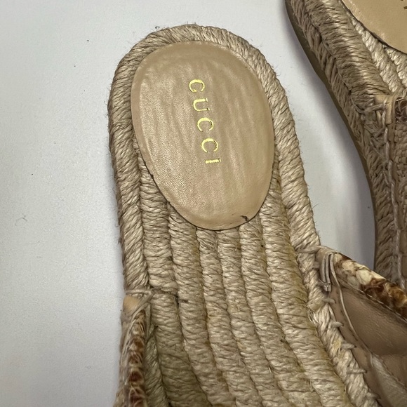 Authentic Gucci espadrille - Picture 10 of 10